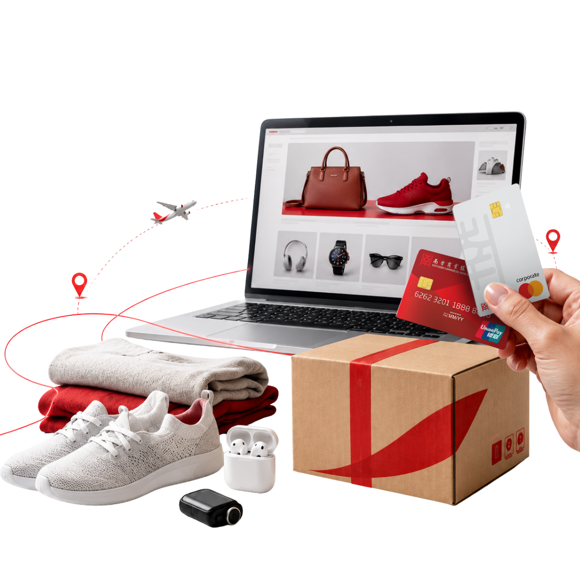 Shoppen op Nederlandse websites met Southern Commercial Bank en Rapid